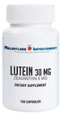 High Potency 30mg Lutein Plus 6mg Zeaxanthin 120 Capsules de légumes Extrait naturel de marguerite pour la santé des yeux Pas de remplissage 100% matériel actif