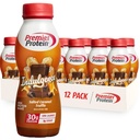 Premier Indulgence Protéines Shake, 30g Protéines, 3g Sucre, Truffe de caramel salée, 11,5 fl oz, boîte de 12