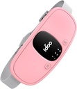Pad de chauffage iDOO pour les crampes d'époque, articles admissibles FSA, Cadeaux de Noël pour les femmes filles, Pad de chauffage portable, Pad de chauffage sans fil dos Belly pour les crampes menstruelles de secours, ceinture de chauffage période, rose