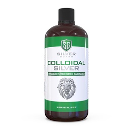 Verbesserte kolloidale Silber flüssige Immununterstützungsergänzung – 30ppm reines & natürliches strukturiertes Silber Wasser – Organische kolloidale Silberlösung – 16 oz Flasche (1 Pack)