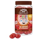 Good Day Chocolat Multivitamine complète pour les enfants, Supplément quotidien de vitamines A, B6, B12, C, D, E, Folate et Biotine, 2g de sucre, commerce équitable et chocolat non OGM, 80 pièces