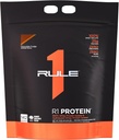Règle 1 Protéines R1 Isolation de la lactosérum - avec 25g de protéines et 6g de BCAA Exclusivement à partir de sources isolées et hydrolysées pour la récupération d'entraînement (10 livres*, fudge de chocolat)