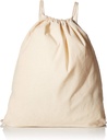 TBF 12 Pack Bulk Cotton Canvas Drawstring Rucksack Taschen (14" W x 18" H) - Perfekt für DIY, Handwerk, Veranstaltungen &amp; Mehr