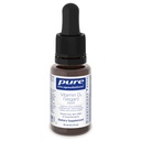 Pure Encapsulations Vitamin D3 (Vegan) Liquid | Hypoallergene Unterstützung für Knochen, Brust, Herz-Kreislauf-, Kolon- und Immungesundheit* | 0,3 fl. oz.