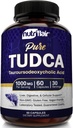 NutriFlair Pure TUDCA 1000mg - Premium Tauroursodeoxycholic Acid Bile Salts, Detox & Cleanse, Non-GMO, Gluten-Free. Liver, Kidney & Gallbladder Unterstützung- Made in USA, 60 Kapseln