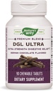 Nature's Way DGL ULTRA 10:1 Extra Strength, 75 mg per serving, German Chocolate Flavored, 90 Chewables, Pack of 2 (Packaging May Vary)