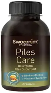 Piles Care Suppléments ayurvédiques santé pour la santé des femmes, 100% naturel - Non ajouté produits chimiques et sans gluten, 120 capsules
