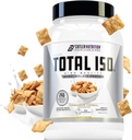 Total ISO Poudre de protéines Isolée de Whey : meilleur goût de la farine de protéines de Whey avec 100% de protéines Isolée de Whey, parfait après l'entraînement Mélange de poudre de protéines et boisson de remplacement de repas, Céréale de Cinna, 2 livres