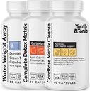 Ganzer Körper reinigen Detox komplette Matrix Pillen | CandEase und Gut-Reiniger und Wasser Weg Bundle | Verdauungssystem Reinigung Ergänzung Körper Alkalize & Flush Aus überschüssiges Wasser zu helfen Detoxify