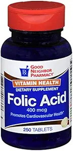 PNB Acide FOLIC 400 MCG TAB 250
