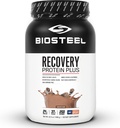 BIOSTEEL Recovery Protein Plus Powder Supplement, Grass-Fed und Non-GMO-Formel, Schokolade, 27 Servierungen