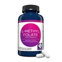 MD Life L-méthylfolate Supplément de 5 mg - Supplément de méthylfolate actif de catégorie professionnelle - 120 capsules - L-méthylfolate 5 mg - Potence maximale MTHFR W/acides aminés essentiels