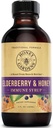 Jardins de miel Apiaires Sirop de mûre - Apitherapy Miel cru - Propolis et mûres - Toux - 4 oz