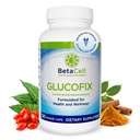 Glucofix - Supplément berbère - Supplément à base de plantes avec cannelle, gymnema, berbère, mélone amère et curcuma - 120 capsules