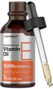 Horbäach Vitamin E Öl | 13,800IU | 1oz | Vegetarisch, Non-GMO, und Glutenfreie Formel | Natürliche flüssige Ergänzung