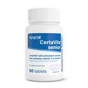 MAJOR CertaVite Multivitamine senior avec antioxydants – Multivitamine pour les femmes et les hommes avec bêta-carotène, fer, vitamine C & E – soutient l'immunité, l'énergie et la vision – 60 comprimés