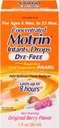 Motrin Des gouttes concentrées pour nourrissons Flavor de baies d'origine sans colorant - 1 oz, boîte de 4