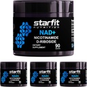STARFIT - Nicotinamide D-Riboside, Nicotinamide Riboside pour soutenir NAD+ Niveaux, Focus et supplément énergétique, Métabolisme Soutien Nicotinamide Riboside Supplément NAD, 360 Capsules