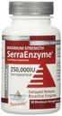 Serra Enzyme Serrapeptase Supplement - Klare Lunge und Sinuses, Proteolytic, Digestive Cleanse | 250.000 IU - Maximale Stärke | 90 Kapseln