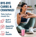 Bye-Bye Carbs - Mélange de boisson de blocage de glucides - Combattre les rages, se sentir plus long, et soutenir la digestion sans sucre et Keto Friendly - Fraise Kiwi