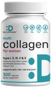 Pills multicollagènes avec vitamine C, E & Biotin, 300 Capsules – Peptides de collagène hydrolysés – Formule 11 en 1 avec Saw Palmetto, Bamboo Silica et acide hyaluronique – Cheveux, peau, ongles et santé articulaire