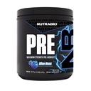 NutraBio Preworkout Powder, Blue Razz| Explosive Energy, Laser Focus, Extreme Pumps| Pre Workout für Herren & Womens Performance, Endurance, Power Complex, Koffein, Elektrolyte