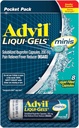 Advil Liqui-Gels minis Pain Reliever und Fever Reducer, Schmerzmedizin für Erwachsene mit Ibuprofen 200mg für Schmerzlinderung - 8 flüssige gefüllte Kapseln