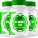 VIVE MD Claritox Pro pour capsules Vertigo, Claritox Pro pour critiques Vertigo, ClaritoxPro pour supplément de soutien Vertigo, Pilules de formule alimentaire Nootropique de résistance maximale (3 Pack)
