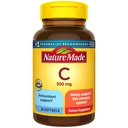 Nature faite de vitamine C 500 mg, supplément alimentaire de vitamine C pour le soutien immunitaire, 60 softgels, 60 jours d'approvisionnement