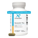 XYMOGEN Resveratin Plus - Pterostilbene breveté + Trans-Resvératrol avec Quercetin Antioxydants Supplément pour promouvoir la santé cardiovasculaire + cellulaire, le vieillissement en santé, le soutien immunitaire (60 capsules)