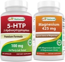 Best Naturals 5-HTP (5-Hydroxytryptophan) 100 mg & Magnesium Glycinat 425 mg