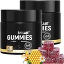 Himalayan Gold Grade Shilajit Gummis mit Manuka Honig für Männer & Frauen | Blut Orange Öl Flavor | 85+ Trace Mineralstoffe & Fulvic Säure für Fokus & Energie Gesunde Gummis -30 Zähler (2)
