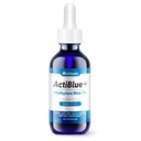 Actiblue+ Methylen Blue 1% : Methylen Blue ISO Certified Third Party Lab Tested 99,9% No Formaldehyd No Alkohol No Gluten&GMO(2Fl. Oz)