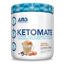ANS Performance crème de café kétomate avec poudre d'huile MCT, délicieux, sans sucre crème pour café, thé et Shakes, poudre d'énergie kéto parfaite, 20 portions, 15oz, Caramel Macchiato