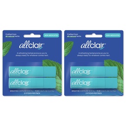 Inhalateur de soulagement de la nausée - Prenez le contrôle de la maladie du mouvement, de la maladie du matin, des médicaments, du stress - Voyage rapide, naturel, sans médicament, non-de la somnolence et portable essentiel - Pack de 4 inhalateurs