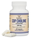 Supplément CDP Choline (citicoline), grade pharmaceutique, test de tiers (60 capsules 300mg)