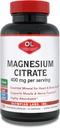 Olympian Labs Magnesium Citrat, 400mg 33 Servierungen, Unterstützt gesundes Nervensystem, Muskel & Knochen, 100 Kapseln