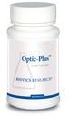 Recherche en biotique Optic Plus Vitamine oculaire et supplément de soutien minéral avec lutéine et zéaxanthine, tissu rétinien sain et vision 60 capsules