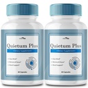 VIVE MD Quietum Plus Tinnitus Relief für Ringohren - Schnelles Ohrring Relief, Klarer Tinnitus und ganzheitliche Tinnitus Behandlung mit 60 Kapseln pro Flasche (2 Packung)