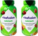 VitaFusion Calcium avec vitamine D3 - 2 100 Bouteilles de comptage - 200 Gummies Total