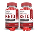 Justified Laboratories (2 Pack Trim Tummy Keto ACV Apfel Apfel Apfelessig geformt mit Granatapfel-Essigpulver B12 Vegan Non GMO 120 Gummis