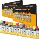 SiS Science in Sport Running Energy Gels, plein d'électrolytes, bon pour l'hydratation, pack de variétés de saveurs, végétalien, sans gluten et sans lait, 14 x 60ml, orange