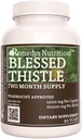 La nutrition de Remedy Bienheureux Thistle $ 1,000 mg, 60 Capsules Vegan Complément alimentaire à base de plantes $ Approvisionnement de deux mois