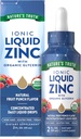 Nature's Truth Ionic Liquid Zink Supplement | 2 fl oz | mit Bio Glycerin | USDA Organic | Vegan, Non-GMO & Gluten Kostenlos