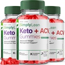 rize labs (Pack von 3 einfach Lean Keto + ACV Gummis für erhöhte Gewichtsverlust, Nahrungsergänzung, maximale Stärke Gomitas, Advanced Formula Review (180 Gummis)