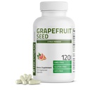 Bronson Grapefruit Seed Extract 500 MG pro Servieren Citrus Paradisi unterstützt Immungesundheit & Hilft eine gesunde Gastrointestinal Tract - Non-GMO, 120 vegetarische Kapseln