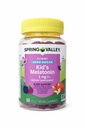 Gommies de mélatonine pour enfants, soutien pour le sommeil, 60 Ct + votre guide de vitamine
