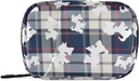 Plaid schottischen Hund Pille Box 7 Tage Pille Fall Reisen Pille Organizer Tasche mit Reißverschluss Portable Weekly Case Compact Größe für Vitamin Supplement Halter