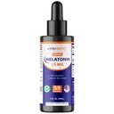 Mélatonine vitamatique 20mg gouttes liquides – 2 once fluide (59ml) – Saveur de baie naturelle – pour les adultes – Non-OGM – Supplément végétarien