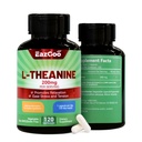L-Theanine 200mg, supplément acide amino pour soutenir la relaxation, le stress, les capsules de L Theanine - non-OGM, sans gluten, 240 capsules de légumes